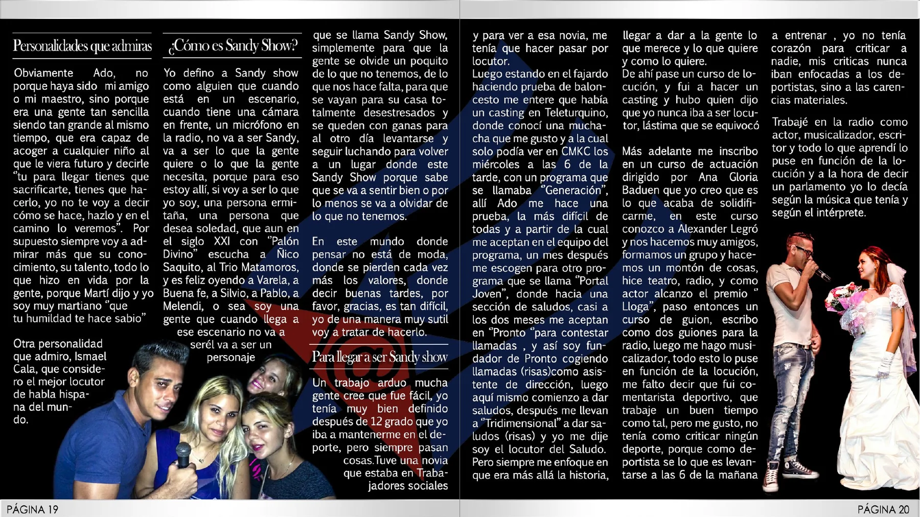Entrevista a Sandy Show publicada por Directum Magazine en 2017
