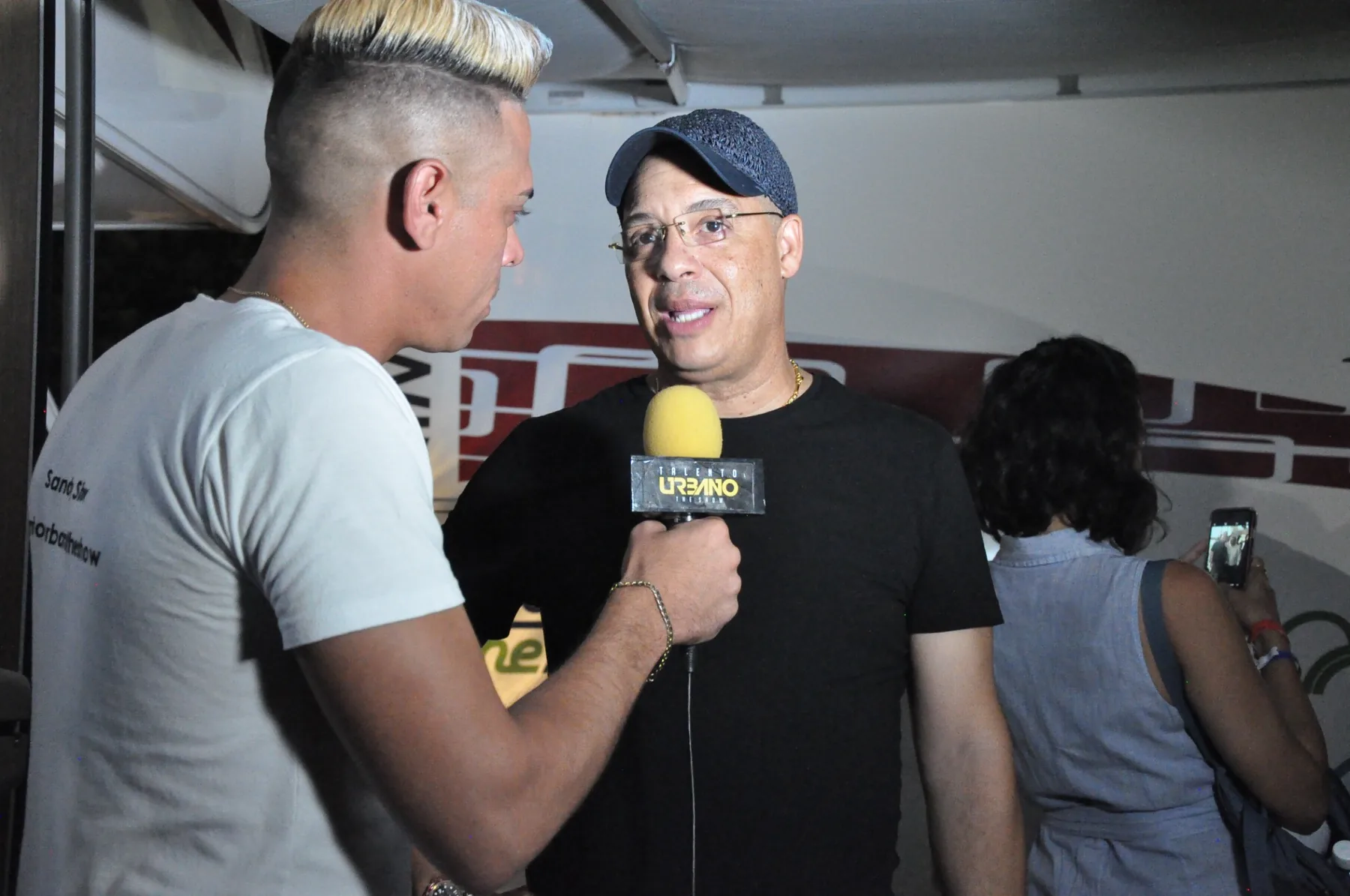 Talento Urbano entrevistando a una figura de la cultura